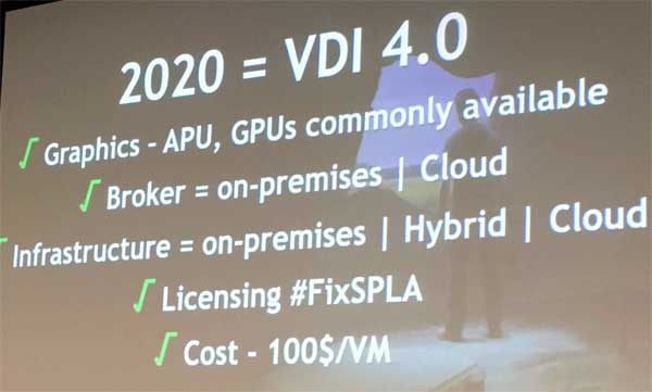 Le tendenze per il futuro del VDI Le tendenze per il futuro del VDI