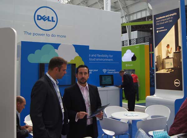 uno stand Dell al Cloud World Forum 2014