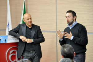 Davide Galanti di Serverlab e Luca Sartoni di 123 People Davide Galanti di Serverlab e Luca Sartoni di 123 People