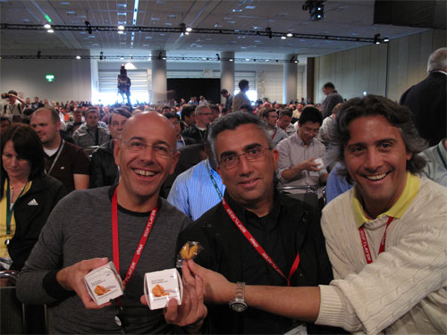 Lo staff Serverlab e Italcementi al Citrix Synergy 2010 serverlab-italcementi