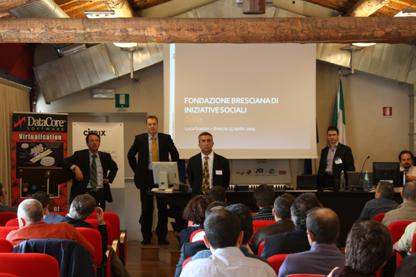 XenMelody Tour Brescia MMM Un momento della presentazione